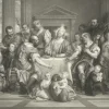 Estampe Les Pelerins d'Emmaus - Véronèse