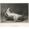 Hot Estampe Madame Récamier - Jacques-Louis David Chefs D'Œuvre Des Musées