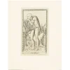 Estampe Misero, carte 1 - Le Tarot de Mantegna, Cécile Reims Art Moderne