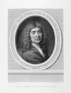 Estampe Molière - Henriquel