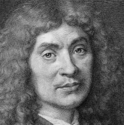 Estampe Molière - Henriquel