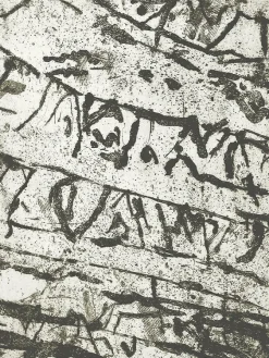 Estampe Palimpseste sumérien - Georges Noël