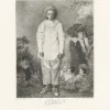 Estampe Pierrot, dit autrefois Gilles - Jean-Antoine Watteau