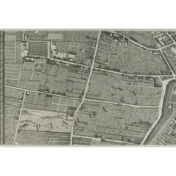 Outlet Estampe Plan Turgot - Planche n° 5 - Pincourt et Popincourt Architecture Et Villes