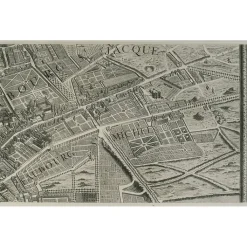 Outlet Estampe Plan Turgot - Planche n° 8 - Faubourg Saint-Michel et partie du faubourg Saint-Jacques Architecture Et Villes