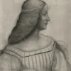 Online Estampe Portrait d'Isabelle d'Este - De Vinci Chefs D'Œuvre Des Musées