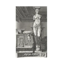 Estampe Rapprochement de divers fragments de la Salle de l'Institut - Louis-Pierre Baltard