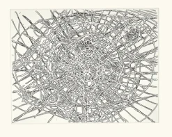 Estampe Untitled Louvre - Terry Winters 2001