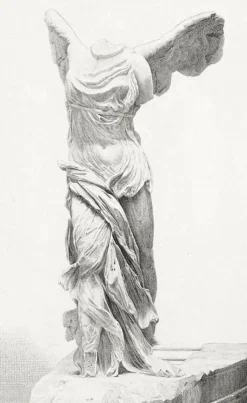 Discount Estampe Victoire de Samothrace Chefs D'Œuvre Des Musées
