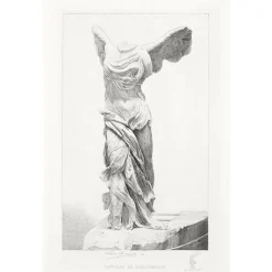 Discount Estampe Victoire de Samothrace Chefs D'Œuvre Des Musées