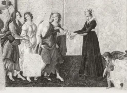 Sale Estampe Vénus et les Grâces - Boticelli Chefs D'Œuvre Des Musées