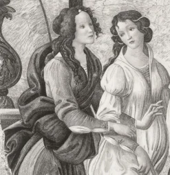 Sale Estampe Vénus et les Grâces - Boticelli Chefs D'Œuvre Des Musées