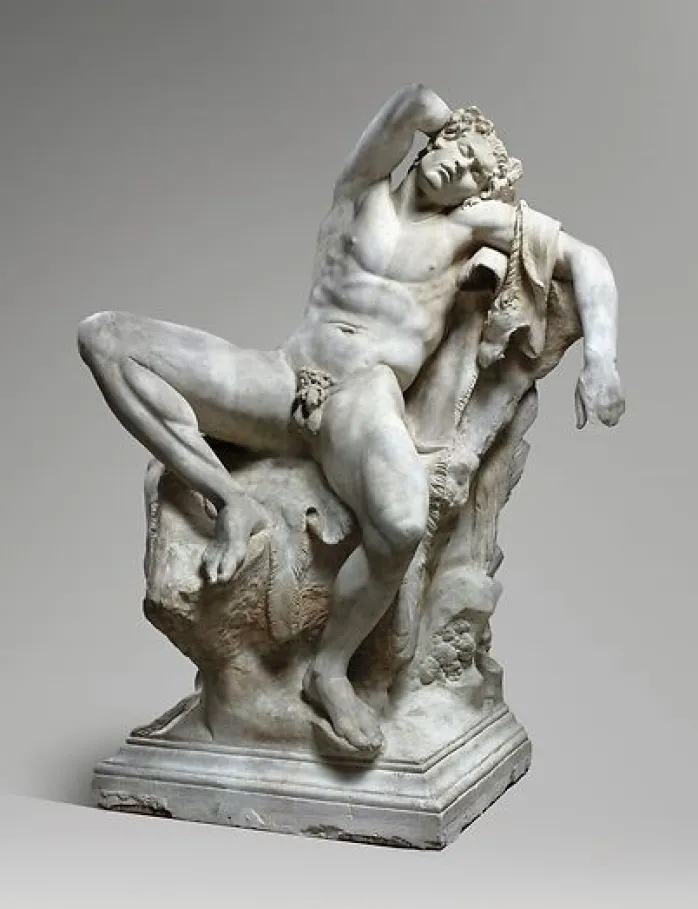 Faune Barberini, d'apès un original conservé en Allemagne à la glytopthèque de Munich (toiles sans cadre)