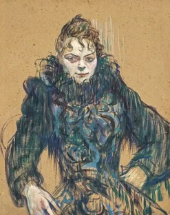New Femme au boa noir (détail), 1892 (panneaux aluminium) Panneaux Aluminium|Panneaux Acryliques