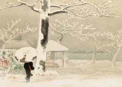 Online Femme de dos dans un paysage de neige, 1847-1915 (toiles encadrées) Toiles Encadrées|Toiles Sur Châssis