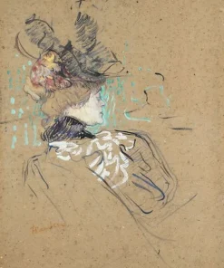 Best Femme de profil (Madame Lucy) (détail), 1896 (panneaux acryliques) Panneaux Acryliques|Toiles Encadrées