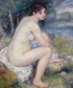 New Femme nue dans un paysage (affiches d'art) Affiches D'Art|Toiles Sans Cadre