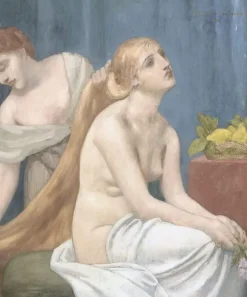 Femme à sa toilette ou La toilette (toiles sur châssis)