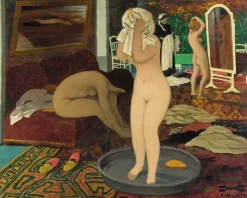 Femmes à leur toilette (toiles encadrées)