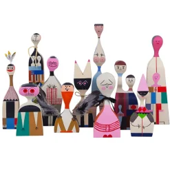 Figurine en bois Alexander Girard N°9 - Vitra