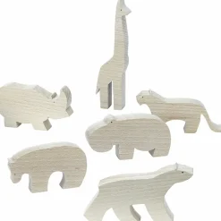 Figurine en bois François Pompon - Hippopotame, Pompon Toys