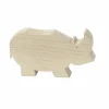 Figurine en bois François Pompon - Rhinocéros, Pompon Toys