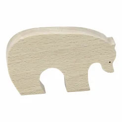 Hot Figurine en bois François Pompon - Ours brun, Pompon Toys Jouets