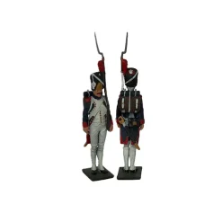 Clearance Figurine en métal Grenadier de la Garde au fixe Figurines