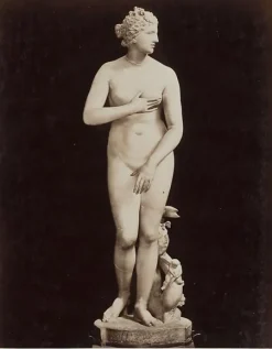 Firenze - Galleria Uffizi, la Venere de' Medici (Cléomène) (toiles encadrées)