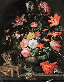 Fleurs dans une corbeille (affiches d'art) Affiches D'Art|Affiches D'Art Encadrées