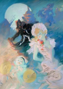Folie et gaité (toiles encadrées)