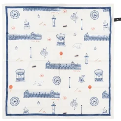 Foulard carré 65x65cm Paris - Musée d'Orsay