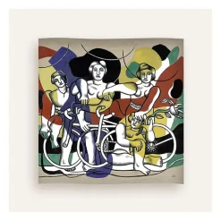 Best Foulard Fernand Léger - Les cyclistes - Brochier Soieries Foulards, Étoles, Châles
