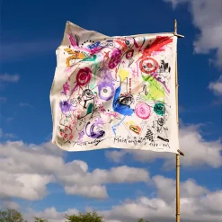 Best Foulard Meta Jean Tinguely 90x90cm Foulards, Étoles, Châles