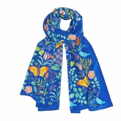 Hot Foulard Papillons et oiseaux C.F.A. Voysey - V&A Foulards, Étoles, Châles