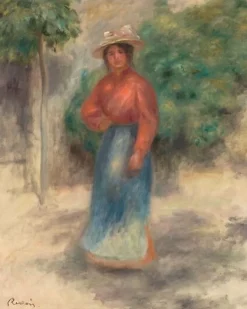 Gabrielle au jardin (panneaux acryliques)