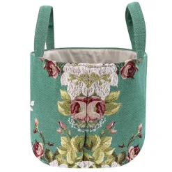 Grand panier Tapisserie Marie Antoinette - 25 x 43 cm