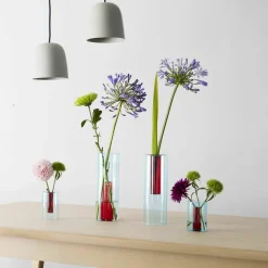 Hot Grand vase réversible Bleu/rouge - Block Design Design|Art De La Maison