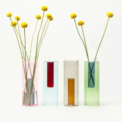 Hot Grand vase réversible Bleu/rouge - Block Design Design|Art De La Maison