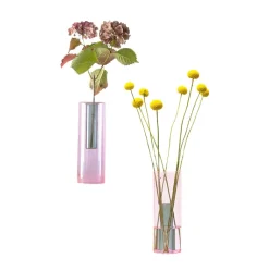 Hot Grand vase réversible Rose/vert - Block Design Design|Art De La Maison