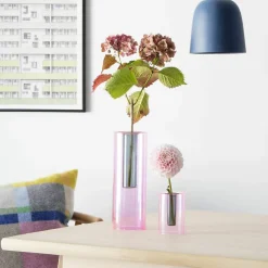 Hot Grand vase réversible Rose/vert - Block Design Design|Art De La Maison