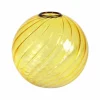 Grand vase spirale Jaune Ø 13 cm