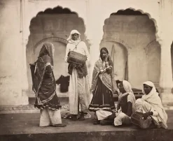 Sale Groupe de hijra, 1870-1880 (toiles encadrées) Toiles Encadrées|Toiles Sur Châssis