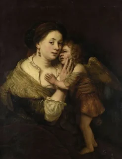 Hendrickje Stoffels en Vénus (toiles sur châssis)