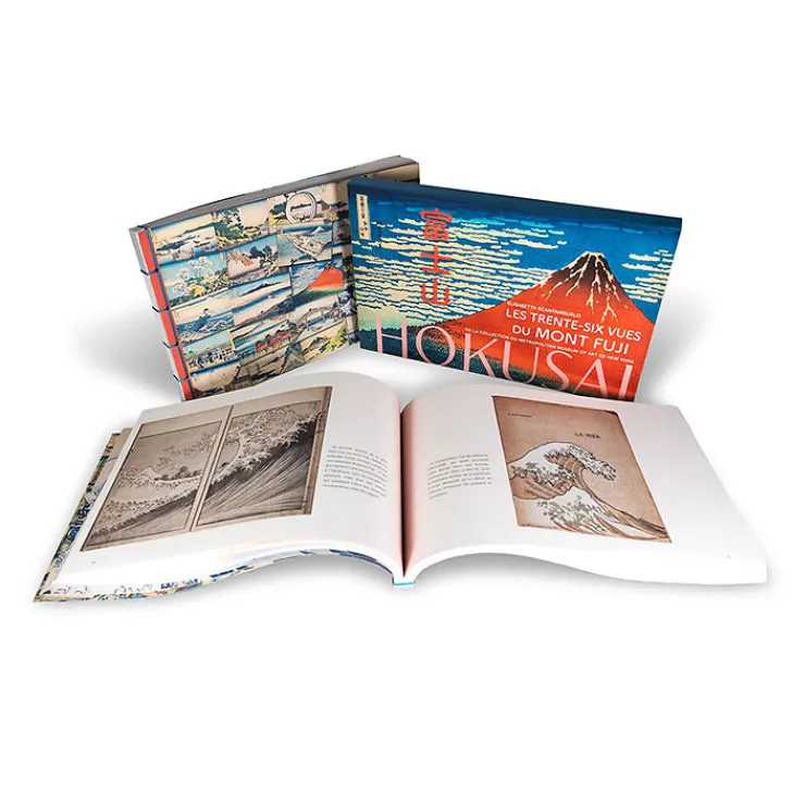 Hokusai - Les Trente-six vues du Mont Fuji de la collection du Metropolitan Museum of Art de New York Livres D'Art
