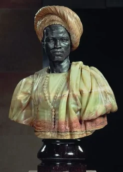 New Homme du Soudan ou homme en costume algérien (affiches d'art encadrées) Affiches D'Art Encadrées
