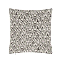 Housse de coussin Art Nouveau Paon rose - 36 x 36 cm