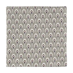 Housse de coussin Art Nouveau Paon rose - 36 x 36 cm