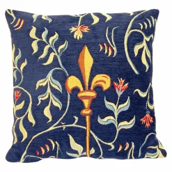 Best Housse de coussin Crosse-Saphir - Jules Pansu - 45 x 45 cm Art De La Maison