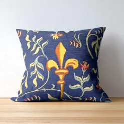 Best Housse de coussin Crosse-Saphir - Jules Pansu - 45 x 45 cm Art De La Maison